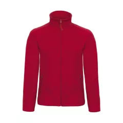 Férfi hosszú ujjú polár B and C ID.501 Micro Fleece Full Zip 2XL, Piros