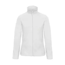 Női hosszú ujjú polár B and C ID.501/women Micro Fleece Full Zip M, Fehér