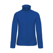 Női hosszú ujjú polár B and C ID.501/women Micro Fleece Full Zip XL, Királykék