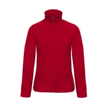 Női hosszú ujjú polár B and C ID.501/women Micro Fleece Full Zip 3XL, Piros