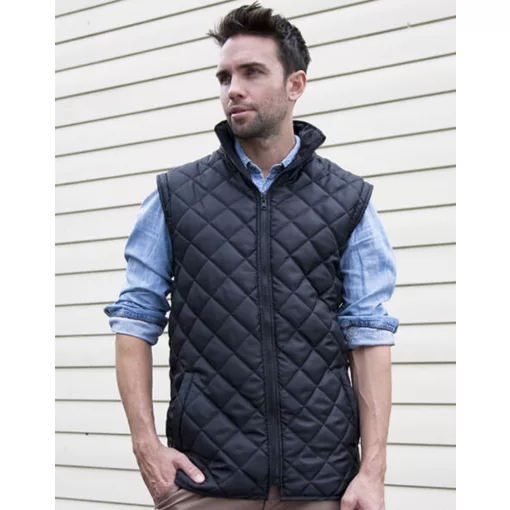 Uniszex Kabát Kapucnis  Result 3 in 1 Jacket with quilted Bodywarmer -4XL, Fekete