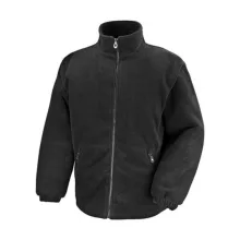 Uniszex Kabát  Hosszú ujjú Result Core Polartherm Quilted Winter Fleece -L, Sötétkék (navy)