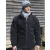 Uniszex Kabát  Hosszú ujjú Result Core Polartherm Quilted Winter Fleece -XL, Sötétkék (navy)