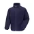 Uniszex Kabát  Hosszú ujjú Result Core Polartherm Quilted Winter Fleece -XL, Sötétkék (navy)