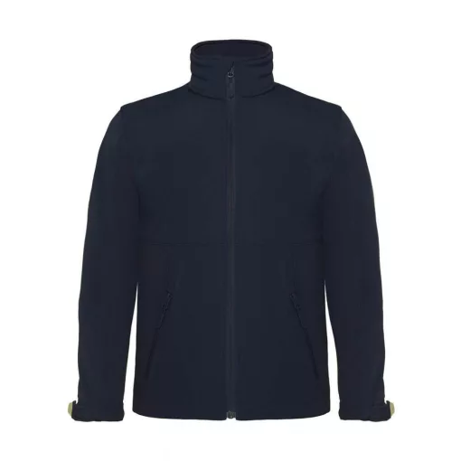 Gyerek kapucnis kabát B and C Hooded Softshell/kids 13/14 (158/164), Sötétkék (navy)