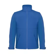 Gyerek kapucnis kabát B and C Hooded Softshell/kids 5/6 (110/116), Azur kék