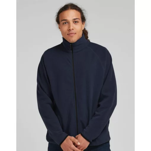 Férfi hosszú ujjú polár SG Men's Full Zip Microfleece L, Mély fekete