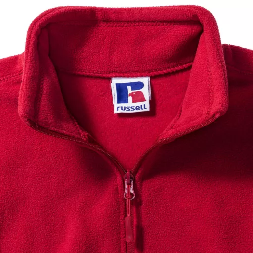Gyerek hosszú ujjú kabát Russell Europe Kids\' Full Zip Outdoor Fleece S (104/3-4), Sötétkék (na