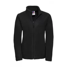 Női hosszú ujjú polár Russell Europe Ladies\' Full Zip Outdoor Fleece XS, Fekete