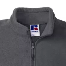 Női hosszú ujjú polár Russell Europe Ladies\' Full Zip Outdoor Fleece XL, Fekete