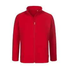 Gyerek hosszú ujjú polár Stedman Fleece Jacket Kids L (146-152), Piros