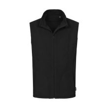 Férfi ujjatlan mellény Stedman Fleece Vest M, Opál fekete