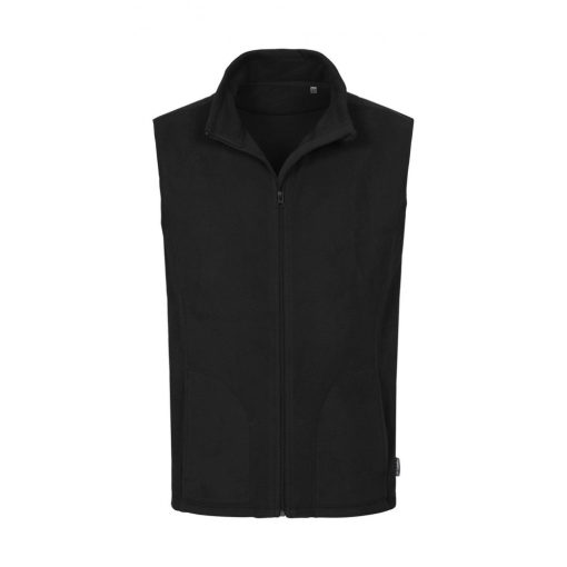 Férfi ujjatlan mellény Stedman Fleece Vest M, Opál fekete