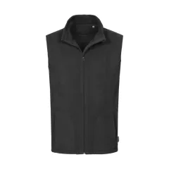   Férfi ujjatlan mellény Stedman Fleece Vest S, Szürke acél