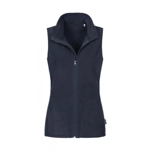 Női ujjatlan mellény Stedman Fleece Vest Women L, Blue Midnight