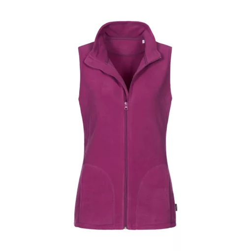 Női ujjatlan mellény Stedman Fleece Vest Women S, Muffin rózsaszín
