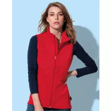 Női ujjatlan mellény Stedman Fleece Vest Women S, Muffin rózsaszín