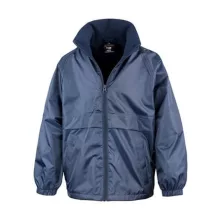 Gyerek Kabát Kapucnis Hosszú ujjú Result CORE Junior Microfleece Lined Jacket -M (7-8), Királyk
