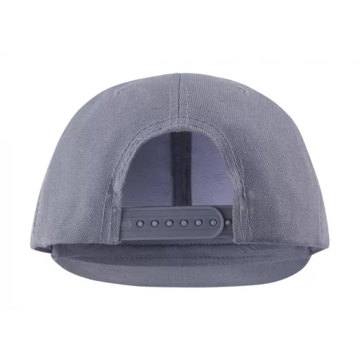 Uniszex sapka Result Caps Bronx Original Flat Peak Snap Back Cap Egy méret, Heather szürke