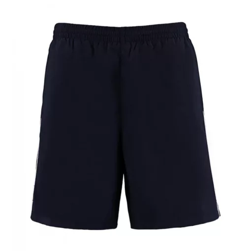 Férfi rövidnadrág Kustom Kit Classic Fit Track Short S, Sötétkék navy/fehér