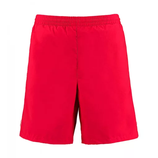 Férfi rövidnadrág Kustom Kit Classic Fit Track Short M, Piros/Fehér