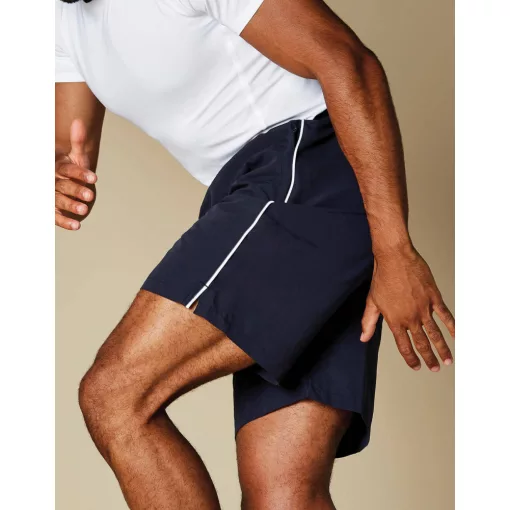 Férfi rövidnadrág Kustom Kit Classic Fit Track Short M, Piros/Fehér