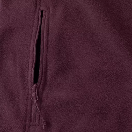 Uniszex hosszú ujjú felső Russell Europe Quarter Zip Outdoor Fleece S, Sötétkék (navy)