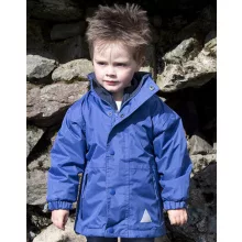 Gyerek Kabát Kapucnis Hosszú ujjú Result Junior Reversible Stormproof Jacket -2XS (2-3), Király