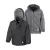 Gyerek Kabát Kapucnis Hosszú ujjú Result Junior Reversible Stormproof Jacket -S (5-6), Lila/Lil