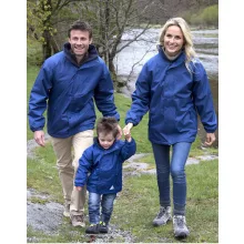 Gyerek Kabát Kapucnis Hosszú ujjú Result Junior Reversible Stormproof Jacket -XL (11-12), Lila/