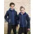 Gyerek Kabát Kapucnis Hosszú ujjú Result Kids TX Performance Hooded Softshell Jacket -XS (3-4),