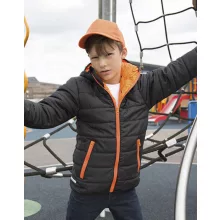 Gyerek Kabát Kapucnis Hosszú ujjú Result Junior/Youth Padded Jacket