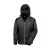 Uniszex Kabát Kapucnis Hosszú ujjú Result Hdi Quest Lightweight Stowable Jacket   Fekete/Naranc