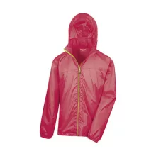 Uniszex Kabát Kapucnis Hosszú ujjú Result Hdi Quest Lightweight Stowable Jacket Lime/Királykék