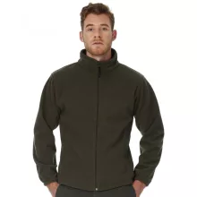 Uniszex hosszú ujjú polár B and C WindProtek Waterproof Fleece Jacket M, Sötétkék (navy)