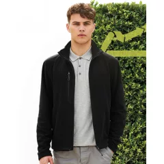 Férfi hosszú ujjú polár Regatta Honestly Made Recycled Full Zip Fleece S, Fekete