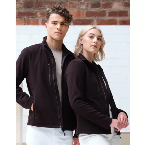 Férfi hosszú ujjú polár Regatta Honestly Made Recycled Full Zip Fleece M, Fekete
