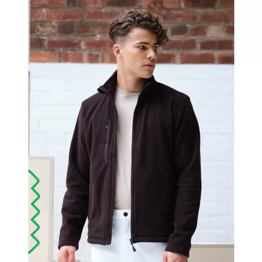 Férfi hosszú ujjú polár Regatta Honestly Made Recycled Full Zip Fleece 2XL, Sötétkék (navy)