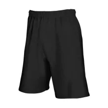 Uniszex Tréningnadrág  Rövid Fruit of the Loom Lightweight Shorts   Fekete   urespolo.hu