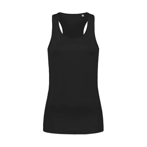 Női ujjatlan felső Stedman Sports Top Women L, Opál fekete