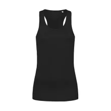 Női ujjatlan felső Stedman Sports Top Women XL, Opál fekete
