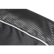 Uniszex Kabát Kapucnis Hosszú ujjú Result Work-Guard Vostex Long Coat -M, Fekete