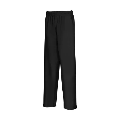 Gyerek Tréningnadrág  Hosszú Fruit of the Loom Lightweight Open Hem Jog Pants Kids   Fekete   u