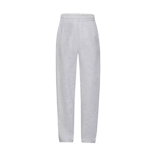 Gyerek Tréningnadrág  Hosszú Fruit of the Loom Lightweight Open Hem Jog Pants Kids   Heather sz