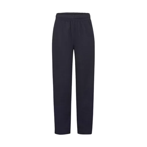 Gyerek Tréningnadrág  Hosszú Fruit of the Loom Lightweight Open Hem Jog Pants Kids   Mély sötét