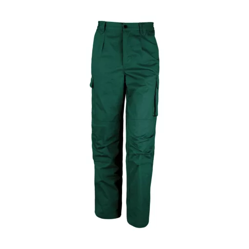 Férfi nadrág munkaruha Result Work-Guard Action Trousers Reg L (36/32), Sötétzöld