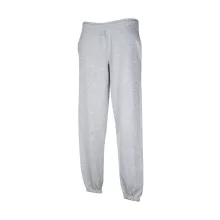 Uniszex Tréningnadrág  Hosszú Fruit of the Loom Elasticated Cuff Jog Pants   Fekete   urespolo.