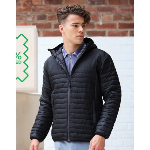 Férfi hosszú ujjú kabát Regatta Honestly Made Recycled Ecodown Thermal Jacket XL, Fekete