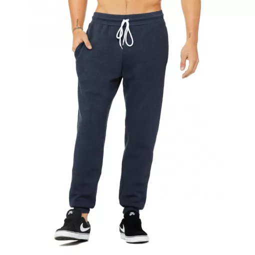Uniszex nadrág Bella Canvas Unisex Jogger Sweatpants M, Heather Sötétkék