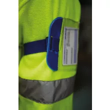 Uniszex karszalag munkaruha Yoko Arm Bands Egy méret, Fekete